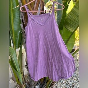 Universal Thread Tank Top Dress Lilac Soft Distressed Sleep Lounge Coverup Comfy